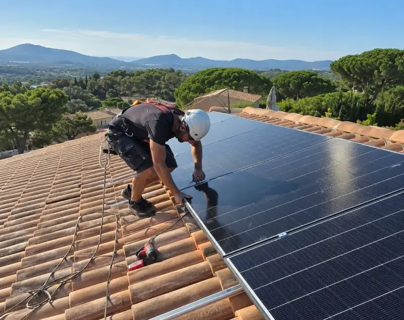 Installateur panneaux solaires Les Avenières Veyrins-Thuellin — pose photovoltaïque sur toiture