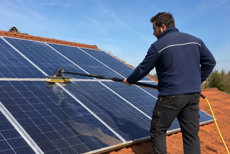 Nettoyage et entretien de panneaux solaires aux Avenières Veyrins-Thuellin